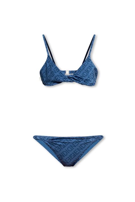 fendi swimsuit plus size|Fendi bikini monogram.